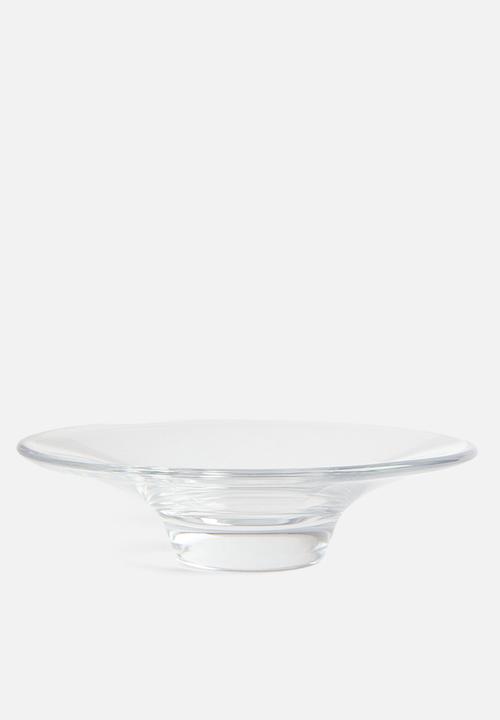 H&M - Large glass bowl - transparent