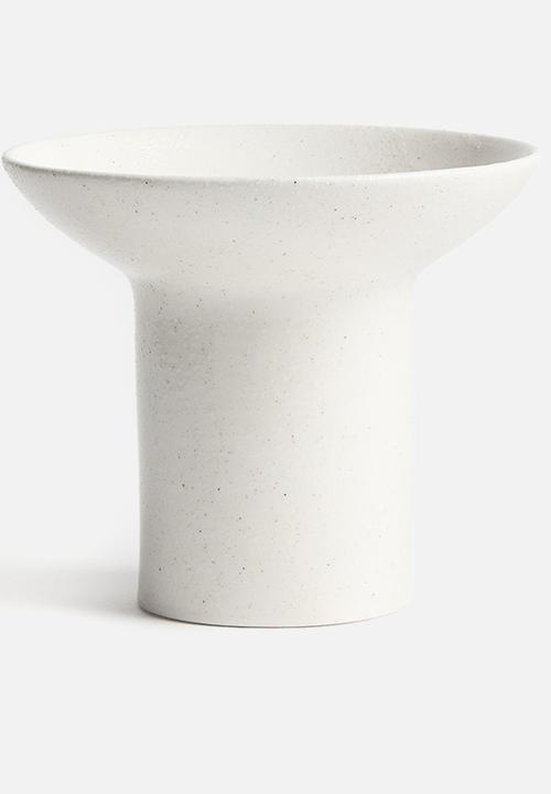 H&M - Footed serving bowl - white