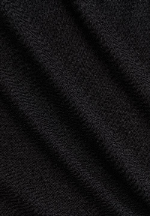 H&M - Draped viscose top - black