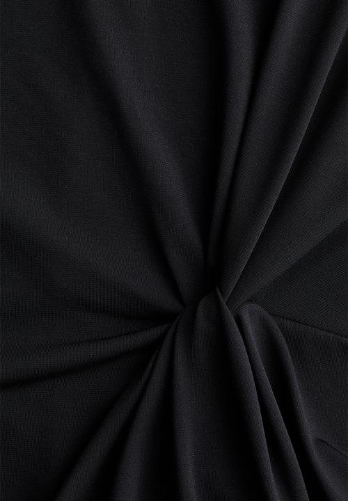 H&M - Twist-detail top - black