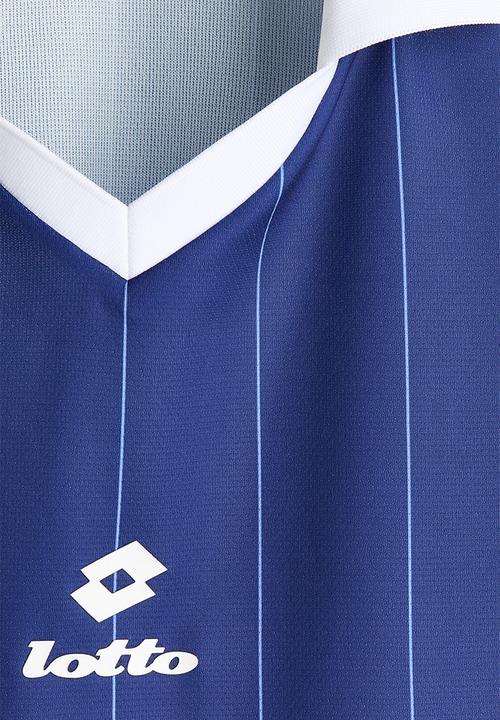 H&M - Loose fit football shirt - blue/lotto