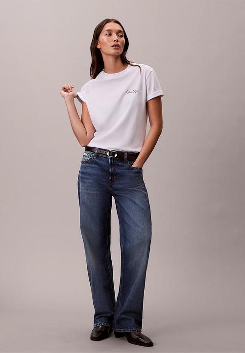 Calvin Klein - Short sleeve classic graphic tee - brilliant white