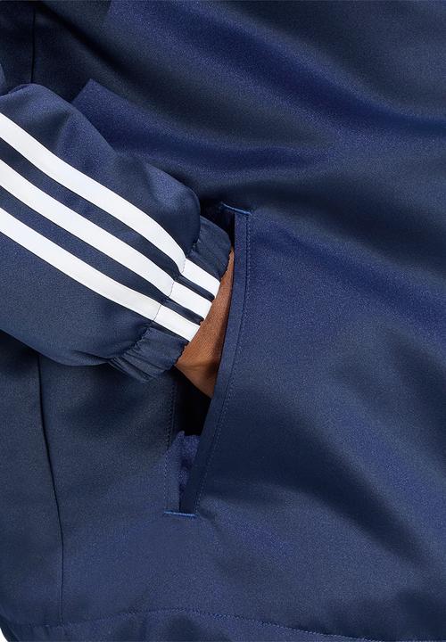 adidas Originals - 3-Stripes Satin Padded Jacket - Night Indigo Navy