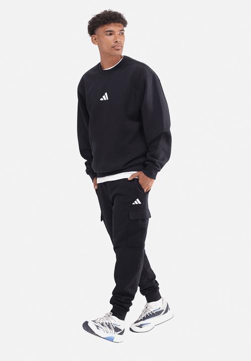 adidas Performance - M FEELCOZY FL SWT SS26 - Black/White