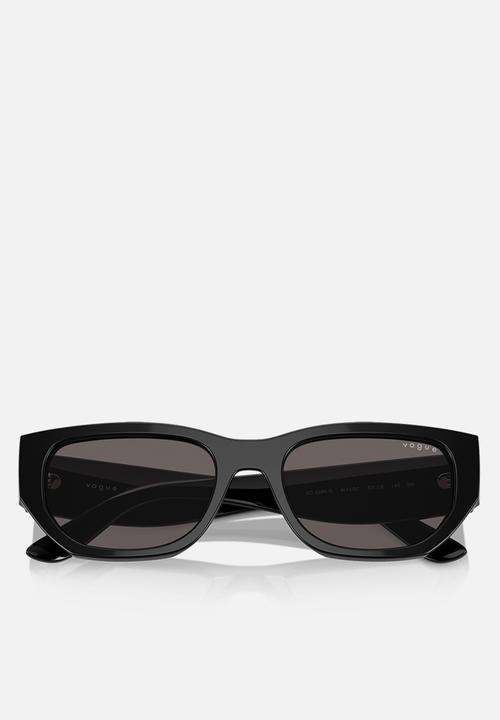 Vogue Eyewear - Vogue Eyewear 0VO5586S 53 Rectangle - Black