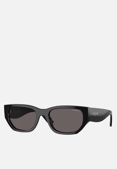 Vogue Eyewear - Vogue Eyewear 0VO5586S 53 Rectangle - Black