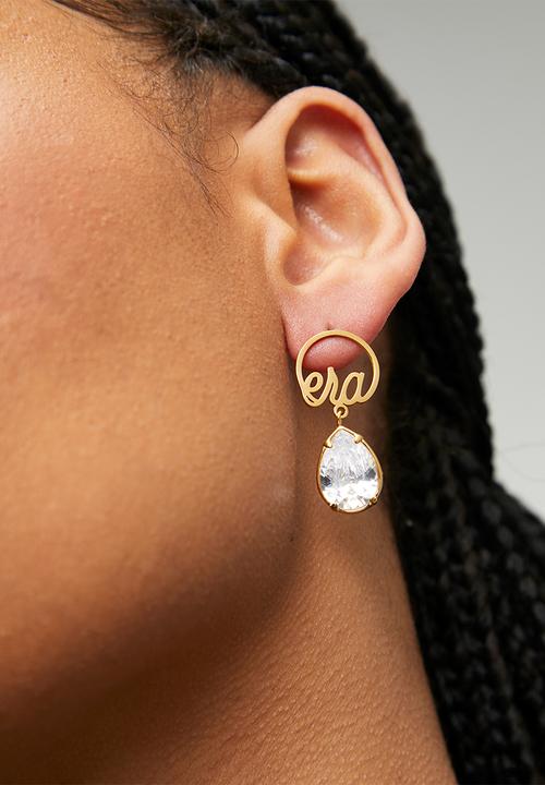 ERA by DJ Zinhle - ERA teardrop earring - Gold