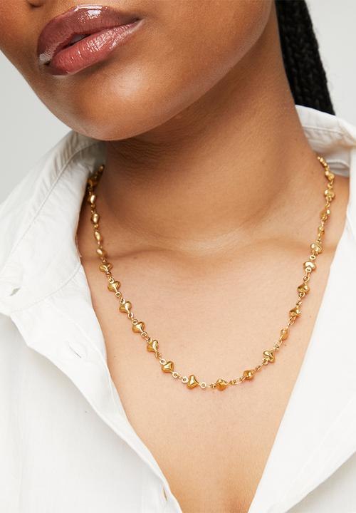 Zoe on Trend - Elegant designer necklace  - gold