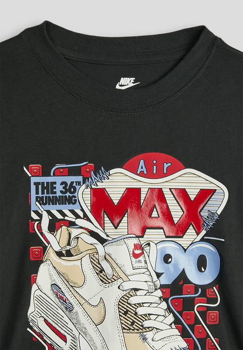 Nike - Nkb Air Max Sneaker Tee - Dk Smoke Grey