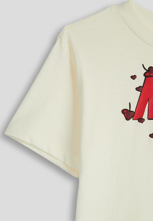 Nike - Nkg Cherry Nike Boxy Tee - Soft Pearl