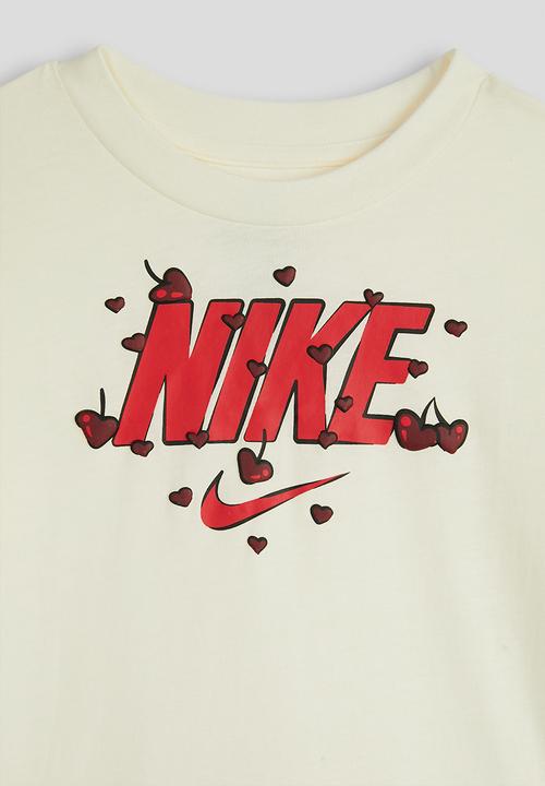 Nike - Nkg Cherry Nike Boxy Tee - Soft Pearl