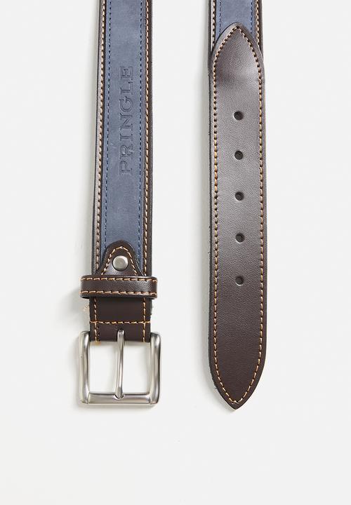 Pringle of Scotland - Selbourne Belt - Navy