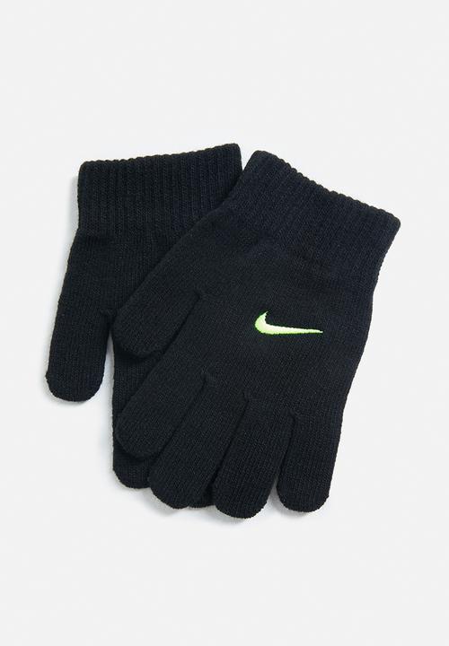 Nike - Nike swoosh repeat beanie set - black