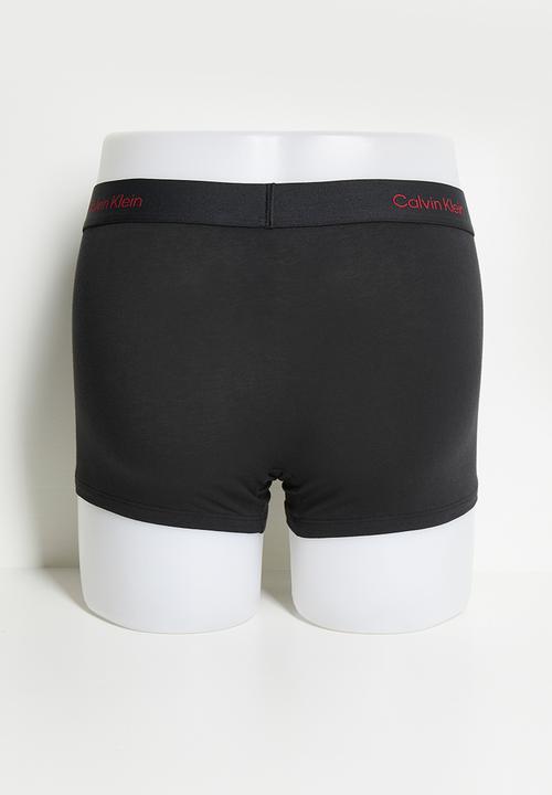 Calvin Klein - Icon Logo Graphic Trunk 3 pack - multi Reds