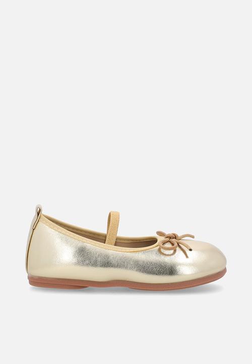Pop Candy - Metallic ballet flats - gold