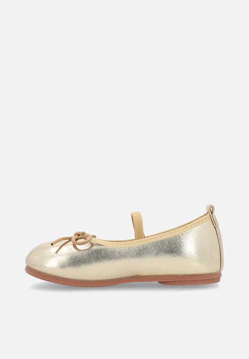 Pop Candy - Metallic ballet flats - gold