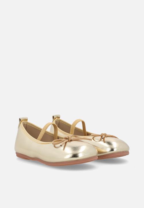 Pop Candy - Metallic ballet flats - gold