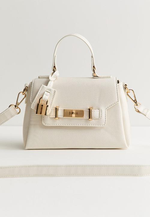New Look - Mini Tori Lizard Xbody - White