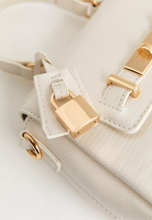 New Look - Mini Tori Lizard Xbody - White