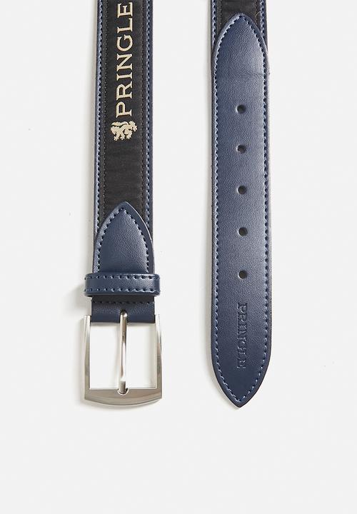 Pringle of Scotland - Pringle Casual Belt - Navy