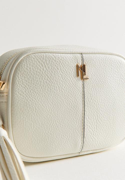 New Look - Faux Leather Camera Cross Body Bag - White