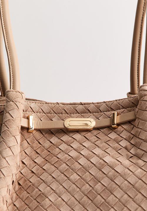 New Look - Soft Winged Slouch Tote - Mink