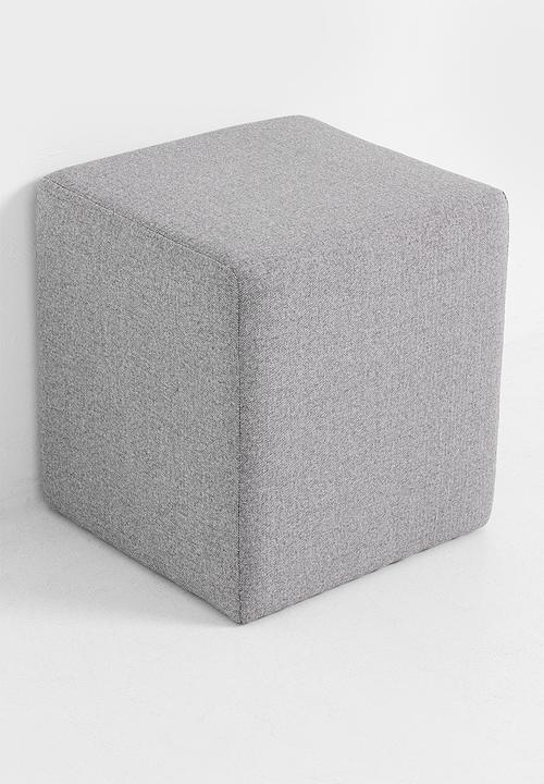Sixth Floor - Mia Ottoman - Grey