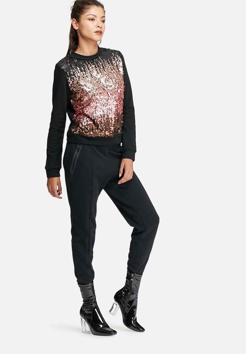 Glamorous - Ombre sequin top