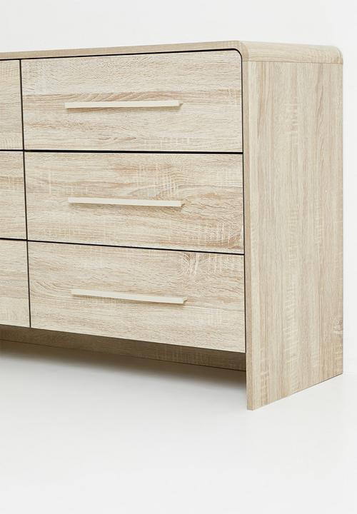 Sixth Floor - Millie 6 Drawer - Natural