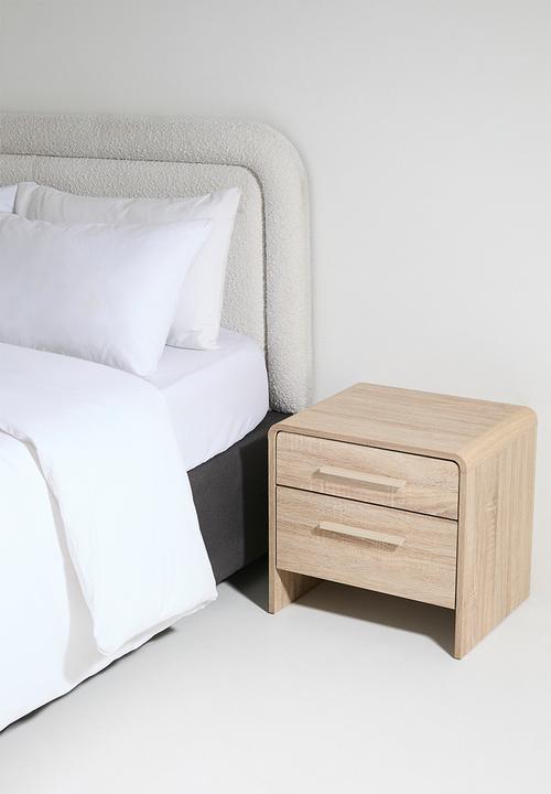 Sixth Floor - Millie 2 Drawer Bedside Table - Natural