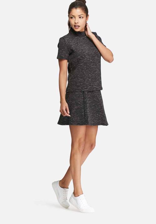 Glamorous - Scuba high neck top