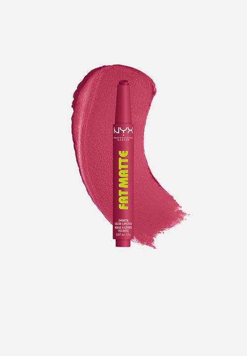 NYX Professional Makeup - Fat Matte Smooth Colour Lipstick - 12 Blush Blanket