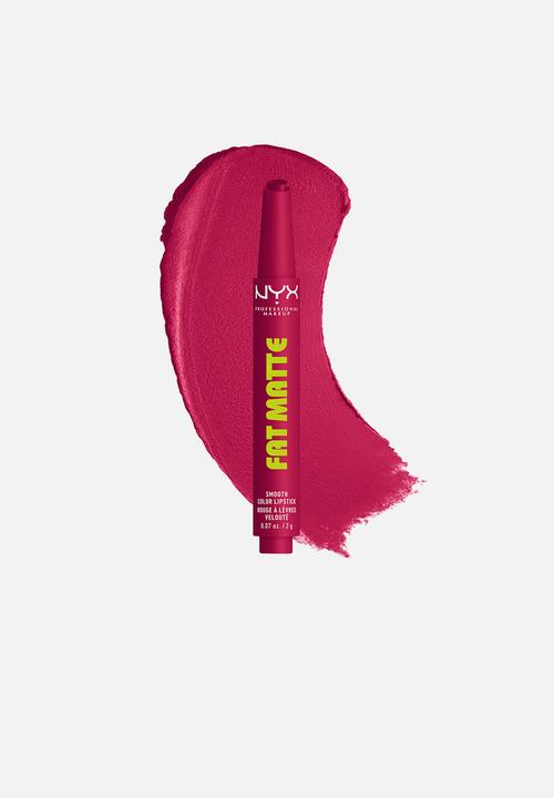 NYX Professional Makeup - Fat Matte Smooth Colour Lipstick - 14 Hibiscus Hug