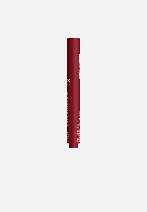NYX Professional Makeup - Fat Matte Smooth Colour Lipstick - 18 Berry Smooth