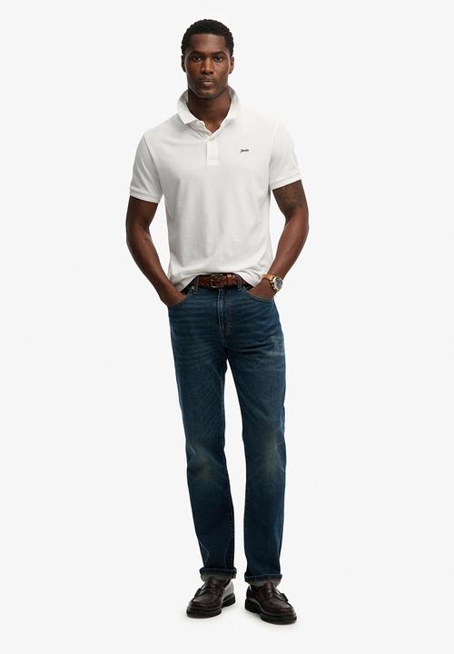 Superdry. - Classic Pique Polo - Optic