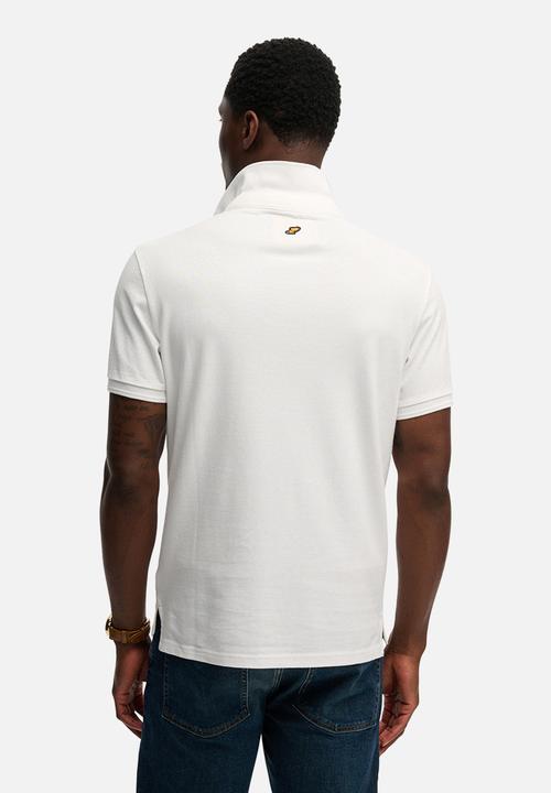 Superdry. - Classic Pique Polo - Optic
