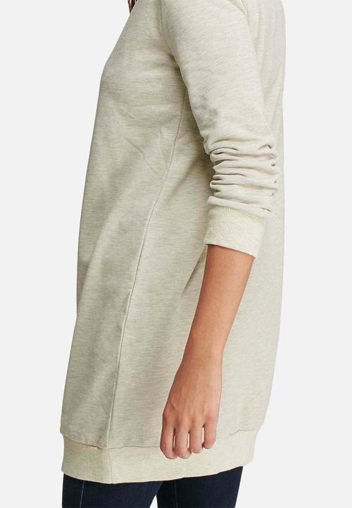 Glamorous - Eyelet detail longline top 