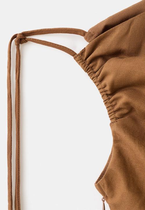 MANGO - Jumpsuit ory2 - medium brown