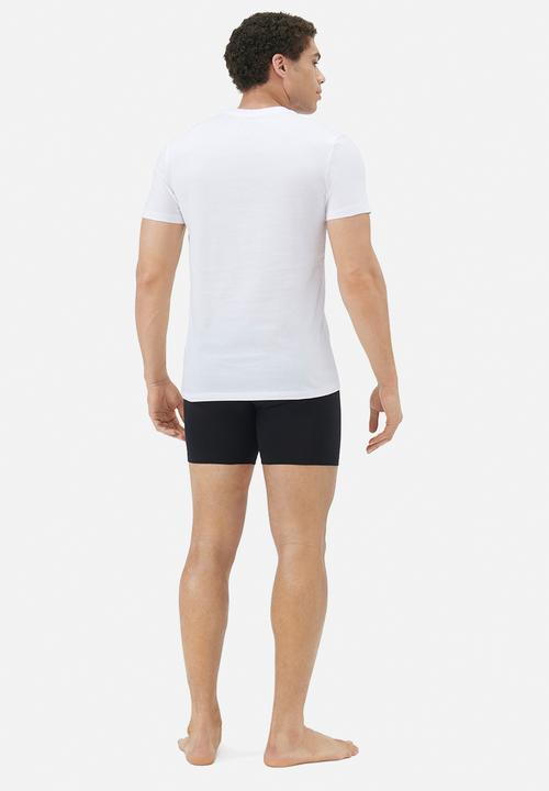 adidas Performance - Active Core Cotton - 3PK - Loose Fit Crew - white