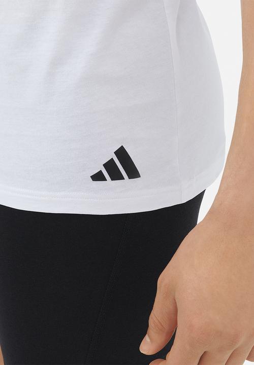 adidas Performance - Active Core Cotton - 3PK - Loose Fit Crew - white