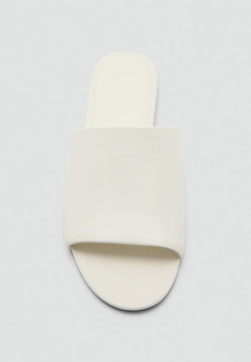 MANGO - Danella slide - light beige