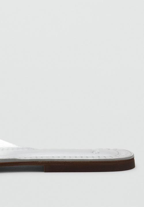 MANGO - Felice t-bar slide - silver