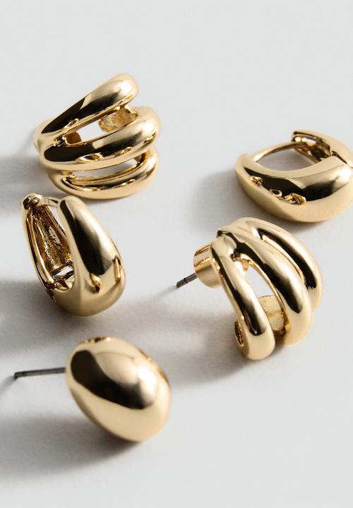 MANGO - Jim Earrings - Gold