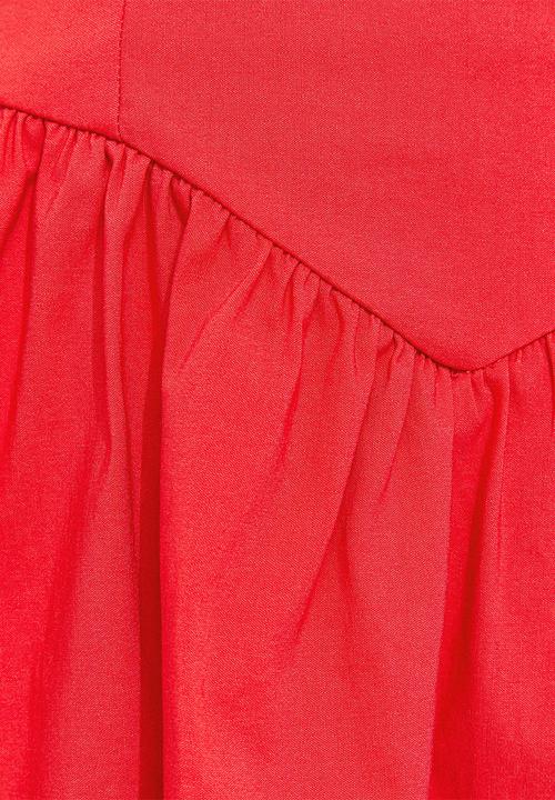 New Look - Beng strappy v-shaped waist mini dress - red
