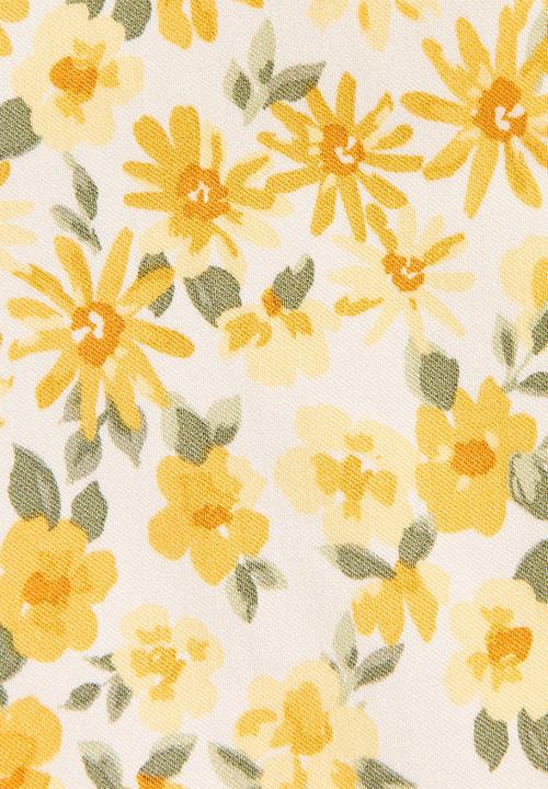 New Look - Rose maid midi dress - yellow