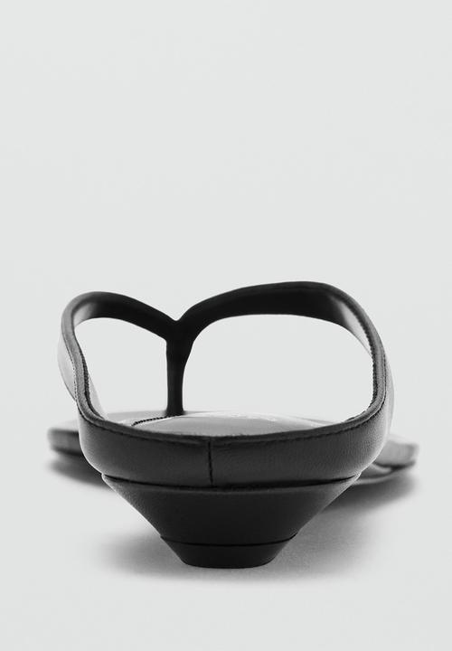MANGO - Lowit thong - black