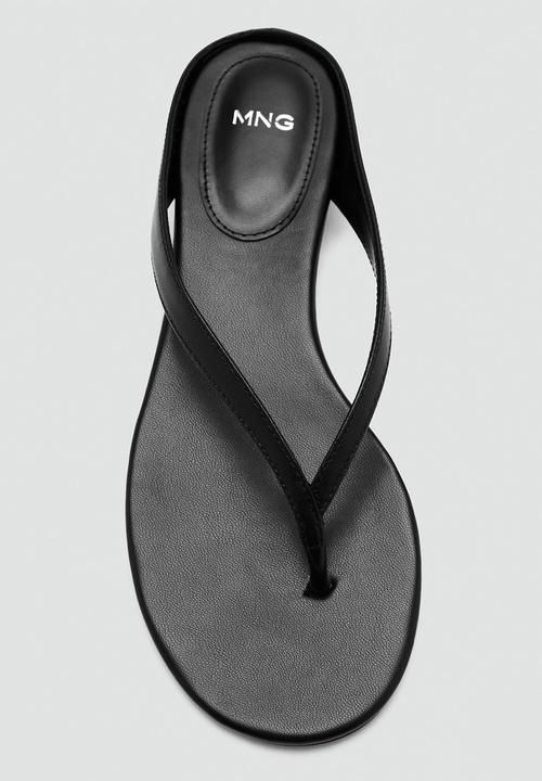 MANGO - Lowit thong - black