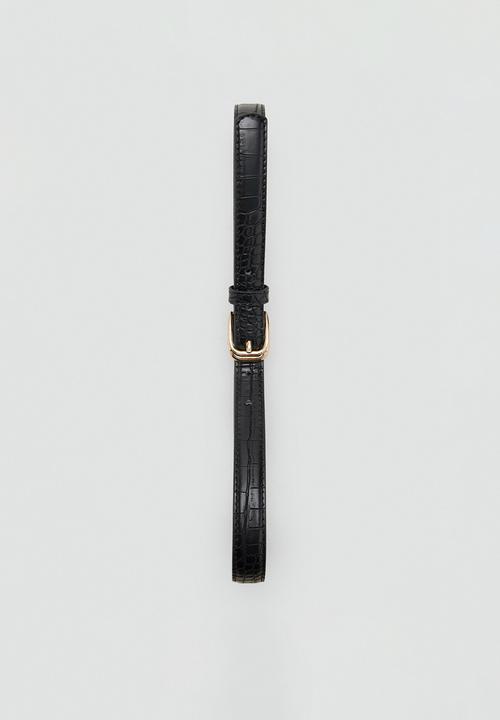 MANGO - Mirta Belt - Black