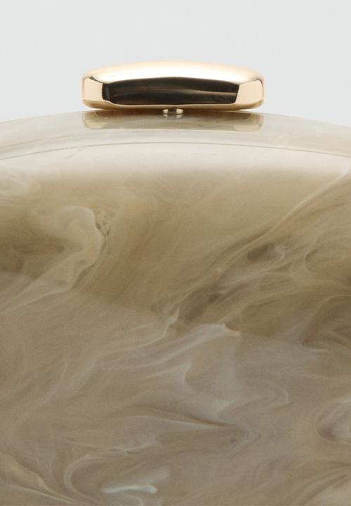 MANGO - Dame Handbag - Light Grey