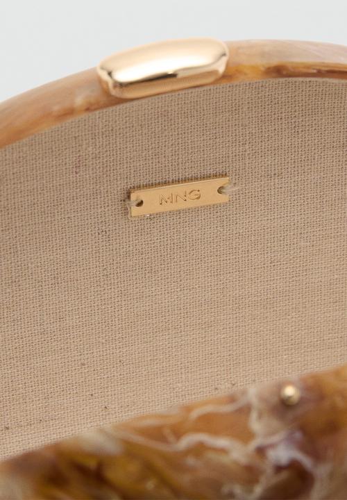 MANGO - Dame Handbag - Dark Brown